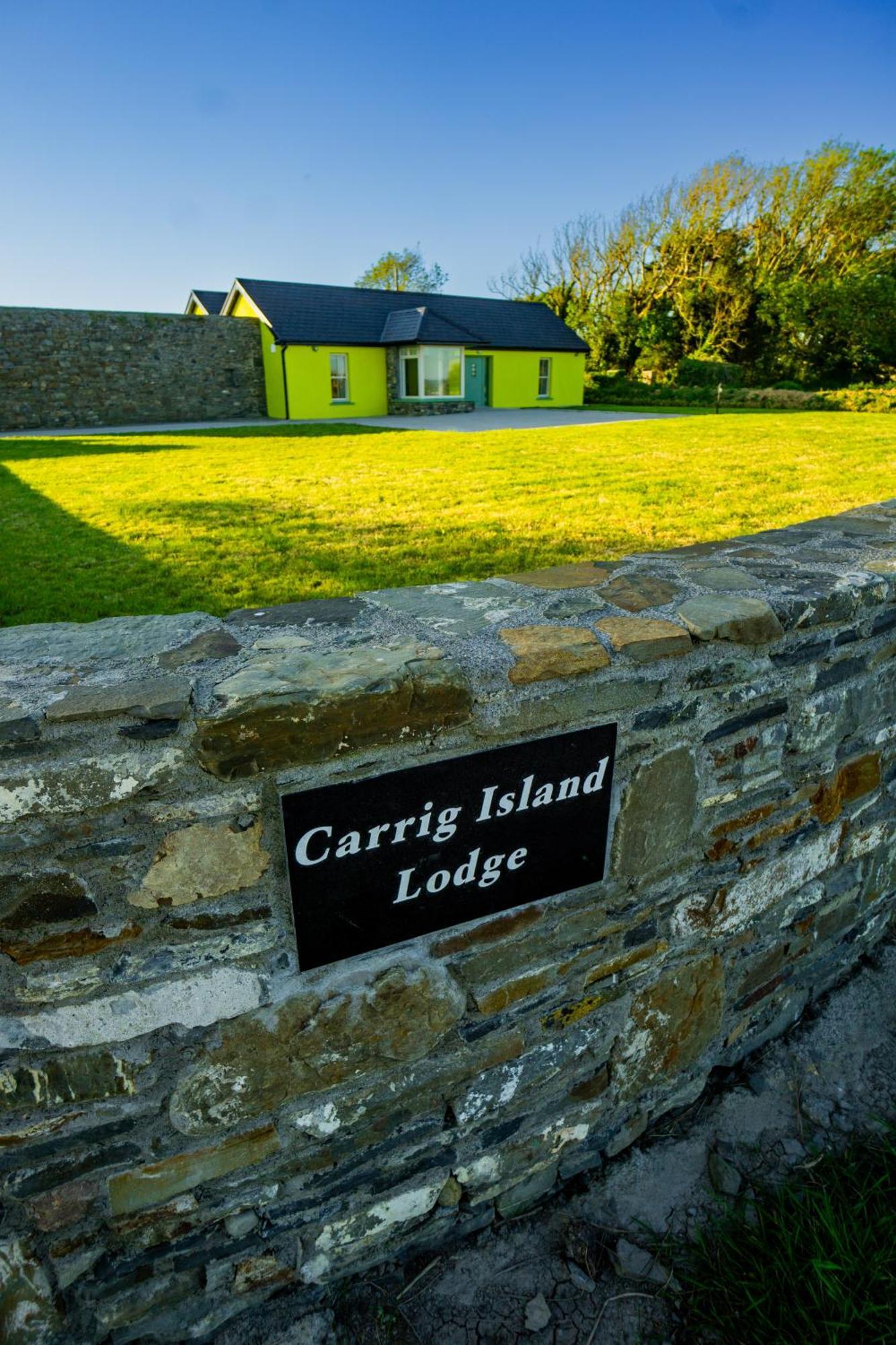 Carrig Island Lodge Ballylongford Esterno foto